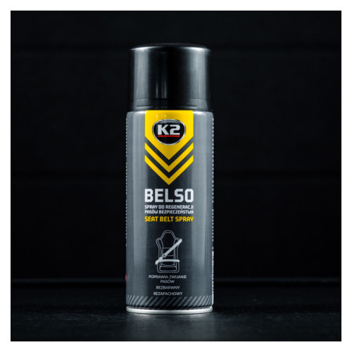 K2 sprej na bezpečnostné pásy 400 ml K2 sprej na bezpečnostné pásy 400 ml