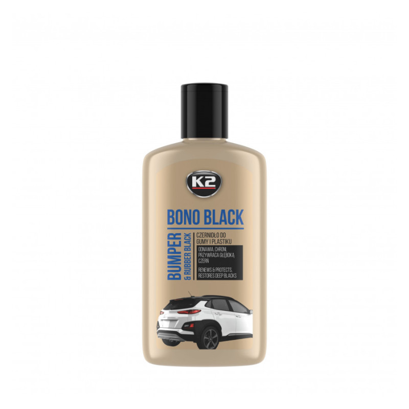 K2 BONO BLACK 250 ml – oživovač plastov K2 BONO BLACK 250 ml – oživovač plastov