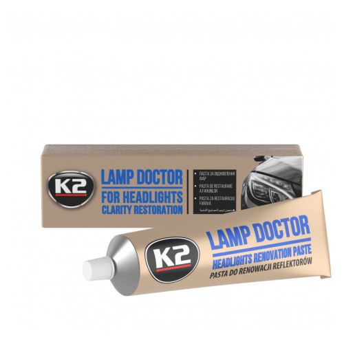K2 LAMP DOCTOR pasta 60 g – renovácia svetlometov